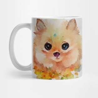 Adorable Pomeranian puppy Mug